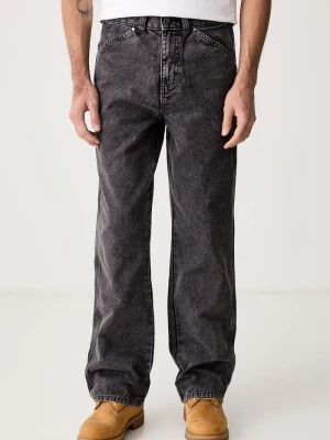 Dickies jeansy straight męskie szary