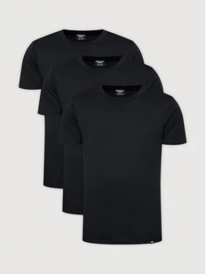 Dickies Komplet 3 t-shirtów Tsht Pk DK621091BLK Czarny Regular Fit