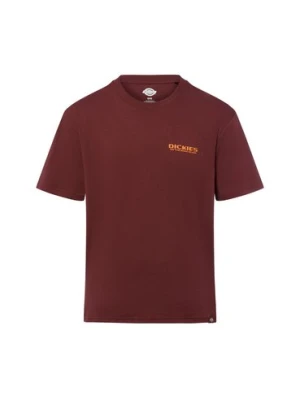 Dickies Koszulka męska - Burns Mężczyźni Bawełna czerwony nadruk,