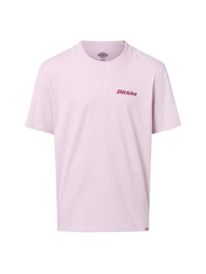 Dickies Koszulka męska Mężczyźni Bawełna różowy jednolity,