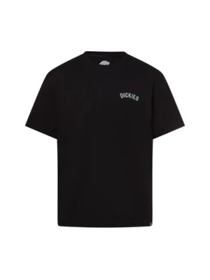 Dickies Koszulka męska - Snake Mężczyźni Bawełna czarny jednolity,