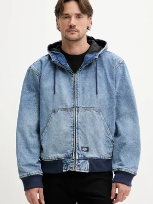Dickies kurtka jeansowa kolor granatowy przejściowa DK0A4ZAPK211