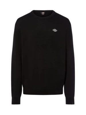 Dickies Męski sweter z dzianiny - Summerdale Mężczyźni Bawełna czarny jednolity,