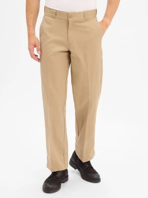 Dickies Męskie chinosy Mężczyźni Bawełna beżowy jednolity,