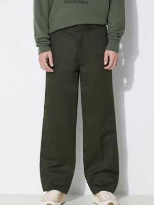 Dickies spodnie 874 męskie kolor zielony proste DK0A4XK6