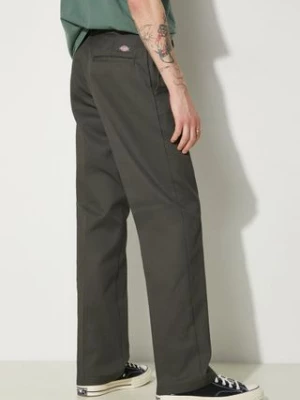 Dickies spodnie 874 Work Pant męskie kolor zielony proste DK0A4XK6OGX DK0A4XK6OGX-ZIELONY