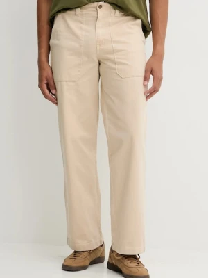 Dickies spodnie bawełniane męskie kolor beżowy proste DK0A87PI