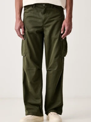 Dickies spodnie cargo męskie zielony
