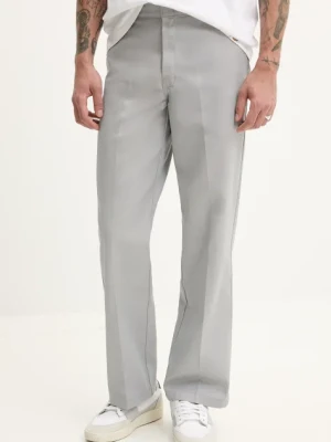 Dickies spodnie męskie kolor szary proste DK0A4XK6D061