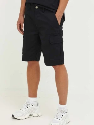 Dickies szorty bawełniane Millerville kolor czarny DK0A4XEDBLK1-BLACK