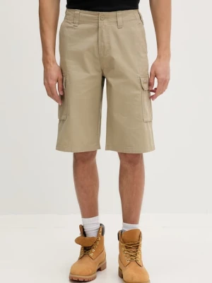Dickies szorty cargo męskie bawełniane zielony