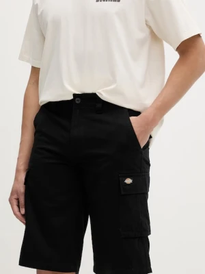 Dickies szorty cargo męskie bawełniane czarny