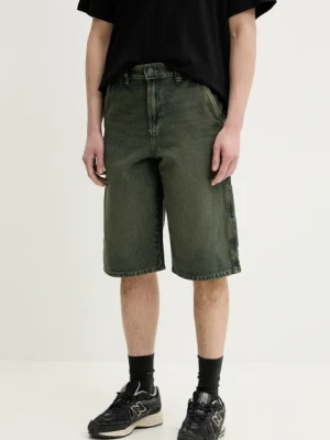 Dickies szorty jeansowe męskie kolor zielony DK0A4ZASK571