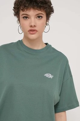 Dickies t-shirt bawełniany kolor zielony