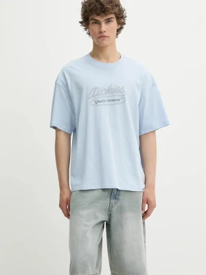 Dickies t-shirt bawełniany niebieski