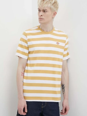 Dickies t-shirt bawełniany żółty