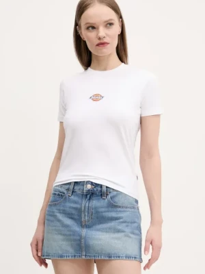 Dickies t-shirt damski kolor biały DK0A4ZAO0WH1