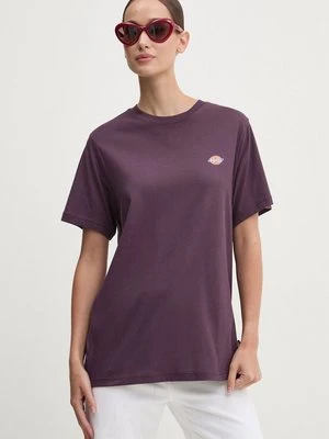 Dickies t-shirt damski kolor fioletowy