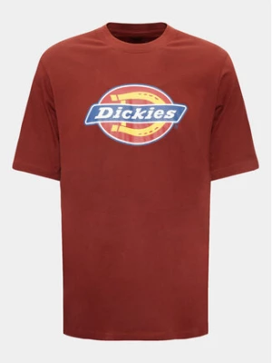 Dickies T-Shirt Icon Logo DK0A4XC9 Bordowy Regular Fit
