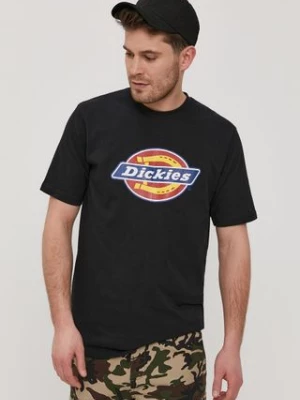 Dickies T-shirt kolor czarny z nadrukiem DK0A4XC9BLK-BLACK