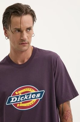 Dickies t-shirt kolor fioletowy z nadrukiem