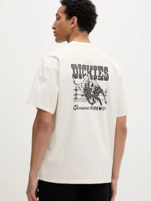 Dickies T-shirt męski bawełniany beżowy