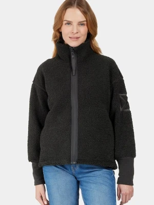 Didriksons bluza MELLA damska kolor czarny gładka 505446