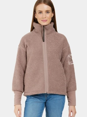 Didriksons bluza MELLA damska kolor fioletowy gładka 505446