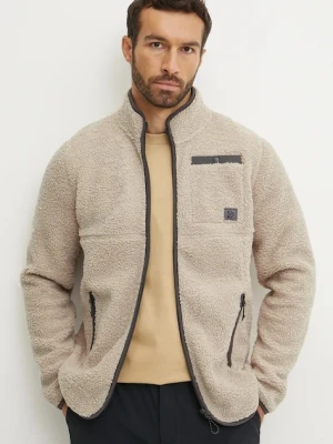 Didriksons bluza PHOENIX męska kolor beżowy melanżowa 505076