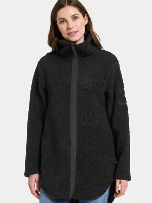 Didriksons bluza polarowa UMI damska kolor czarny gładka 505941