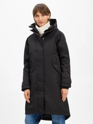 Didriksons Damski płaszcz funkcjonalny - Luna Kobiety czarny jednolity,