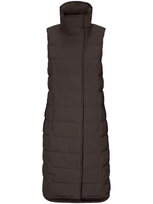 Didriksons Kamizelka pikowana "Yrsa" w kolorze brązowym rozmiar: 36