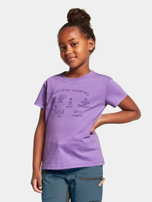 Didriksons Koszulka "Mynta" w kolorze fioletowym rozmiar: 110