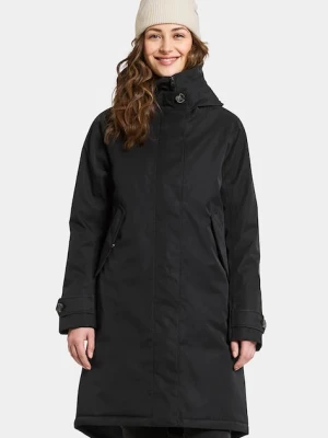 Didriksons kurtka LUNA kolor czarny zimowa oversize 505930