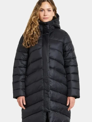 Didriksons kurtka MARION kolor czarny zimowa oversize 505921
