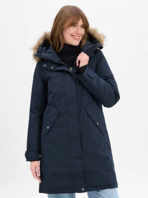 Didriksons Parka damska - Erna Kobiety niebieski jednolity,