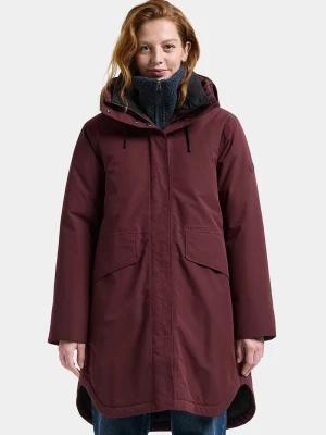 Didriksons parka dziecięca LILIAN bordowy