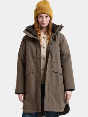 Didriksons parka dziecięca LILIAN brązowy