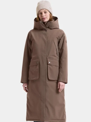Didriksons parka dziecięca MELODY brązowy