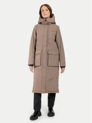 Didriksons Parka Leya 504846 Brązowy Relaxed Fit