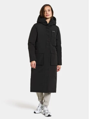 Didriksons Parka Leya 504846 Czarny Relaxed Fit