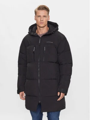 Didriksons Płaszcz zimowy Hilmer 504239 Czarny Loose Fit