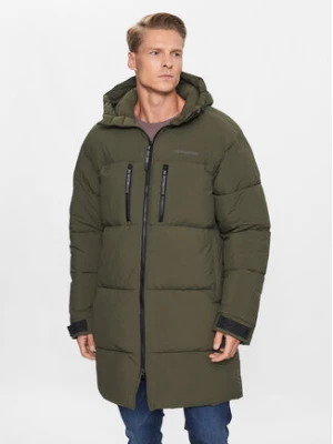 Didriksons Płaszcz zimowy Hilmer 504239 Zielony Loose Fit