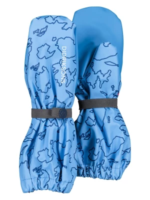 Didriksons Rękawiczki przeciwdeszczowe "Pileglove" w kolorze niebieskim rozmiar: