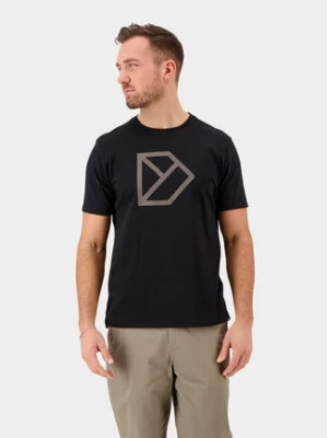 Didriksons T-Shirt D-Logo Usx T-Shirt 505096 Czarny Regular Fit