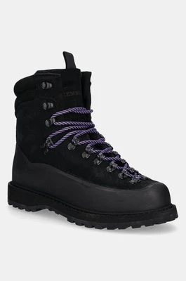 Diemme buty zamszowe Everest męskie kolor czarny DI24FWEVM-F01S008BLK