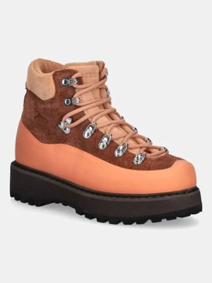 Diemme śniegowce zamszowe roccia vet due gomma kolor brązowy DI25FWRVW.F03S008RST