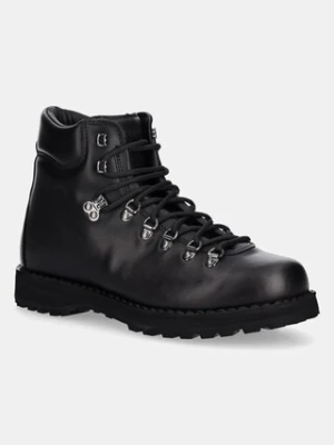 Diemme trapery skórzane roccia vet męskie kolor czarny DI25FWRVM.I01L001BLK