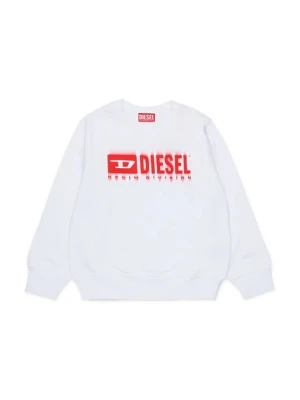 Diesel bluza bawełniana dziecięca SGINNL8 OVER SWEAT-SHIRT