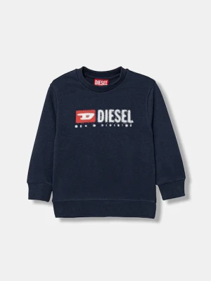 Diesel bluza dziecięca z bawełną SDROPS OVER SWEAT-SHIRT